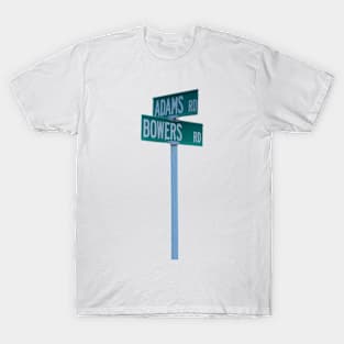 Adams Road Bowers Road T-Shirt